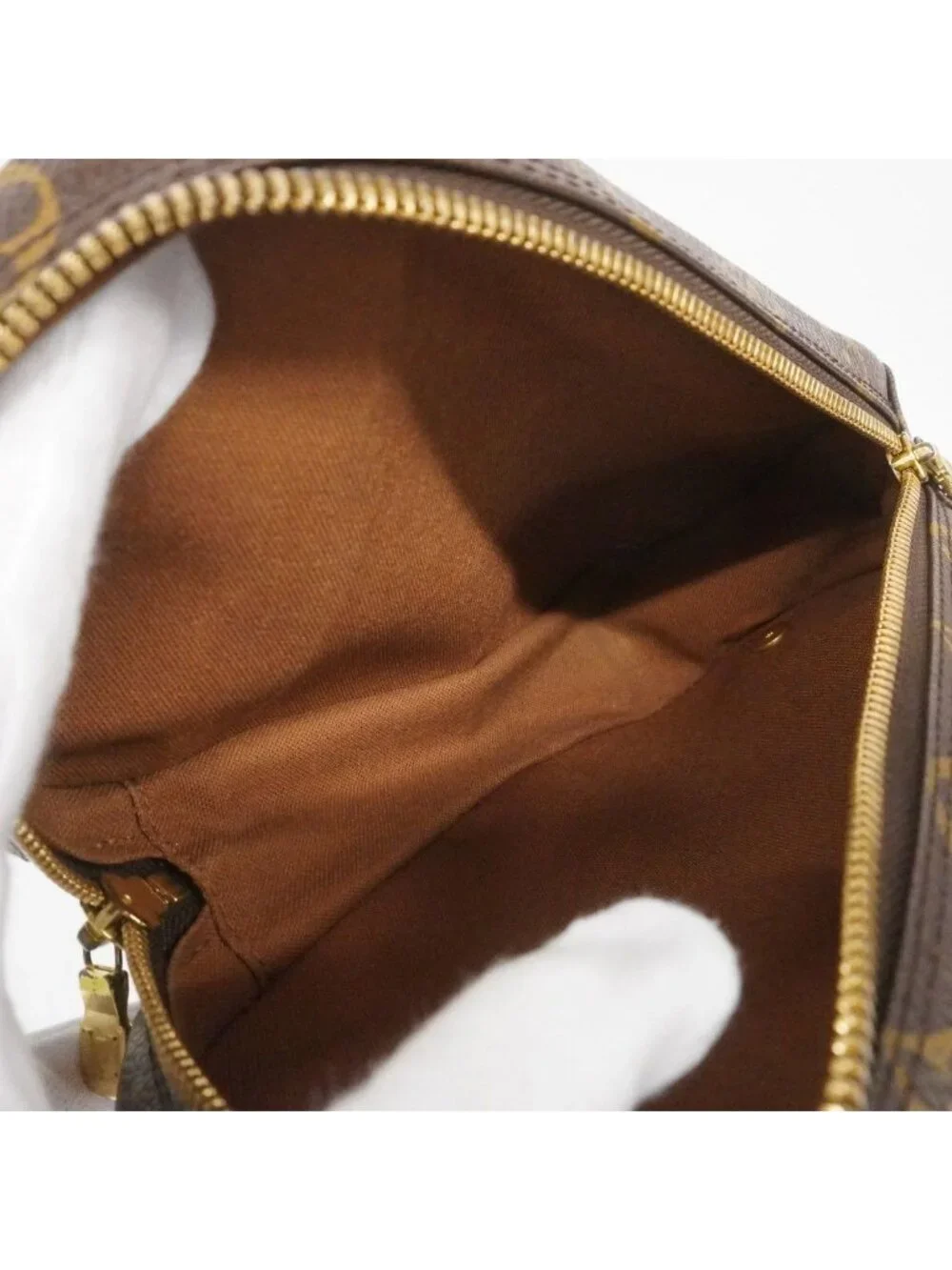 Louis Vuitton Belt Bag Monogram Pochette Gange Brown